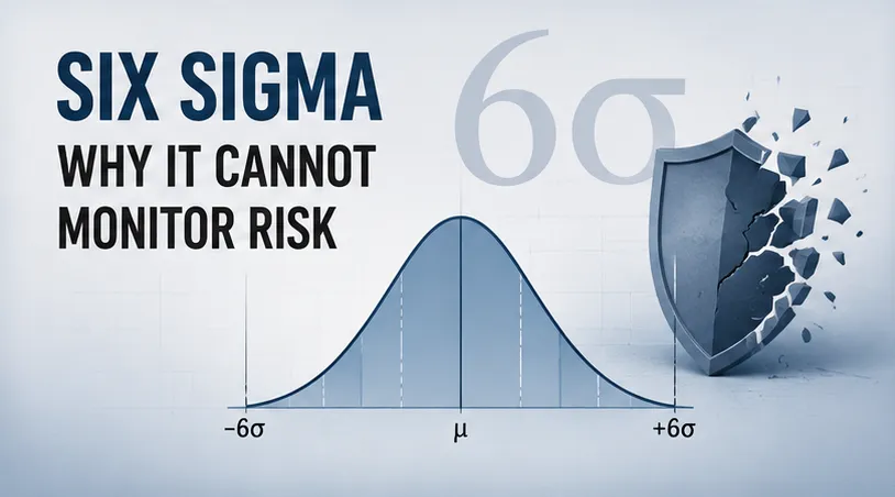 Six Sigma cannot monitor risk
