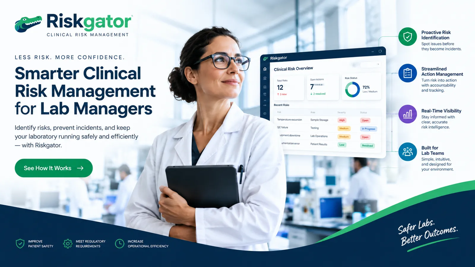 AWEsome Numbers clinical laboratory risk management hero banner